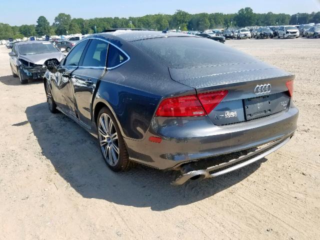 WAU2GAFCXDN055654 - 2013 AUDI A7 PRESTIG GRAY photo 3