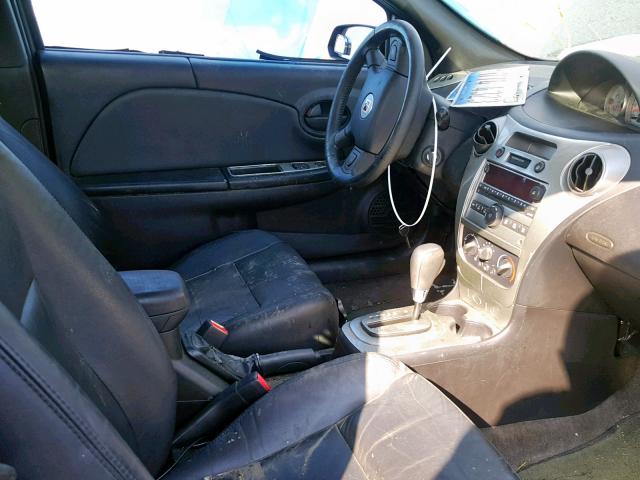 1G8AW15F26Z176360 - 2006 SATURN ION LEVEL BLACK photo 5