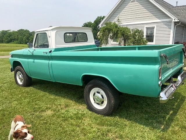 1502PF27057B - 1966 GMC PICK UP TEAL photo 4