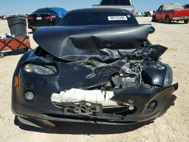 JM1NC26F780150512 - 2008 MAZDA MX-5 MIATA BLACK photo 9