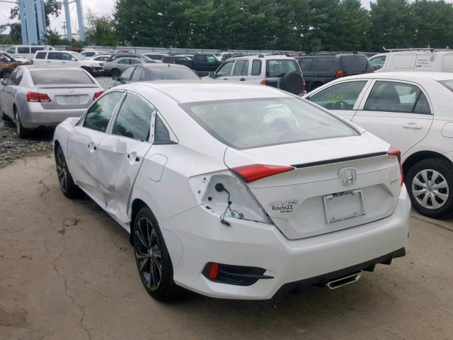 2HGFC2F86KH575181 - 2019 HONDA CIVIC SPOR WHITE photo 3