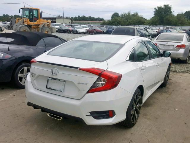 2HGFC2F86KH575181 - 2019 HONDA CIVIC SPOR WHITE photo 4