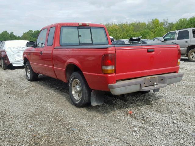 1FTCR14X4TPA03866 - 1996 FORD RANGER SUP RED photo 3