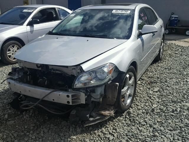 1G1ZC5E04CF251456 - 2012 CHEVROLET MALIBU 1LT SILVER photo 2