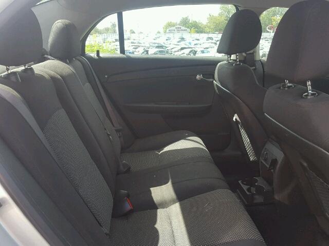 1G1ZC5E04CF251456 - 2012 CHEVROLET MALIBU 1LT SILVER photo 6