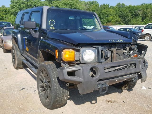 5GTDN136968142553 - 2006 HUMMER H3 BLACK photo 1