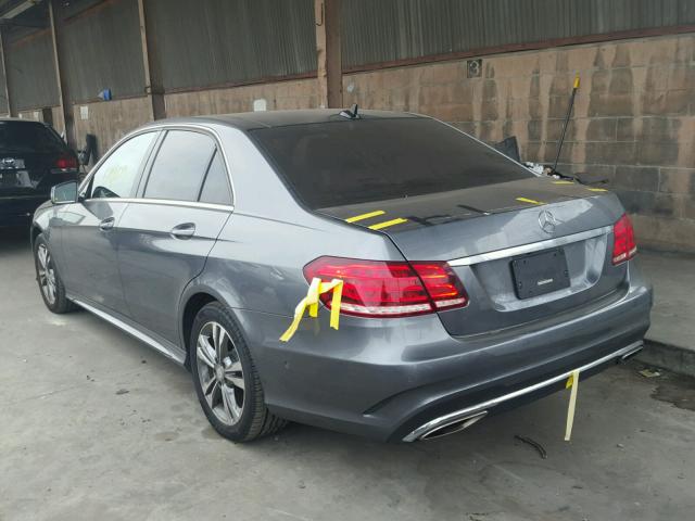 WDDHF0EB0GB259202 - 2016 MERCEDES-BENZ E 250 BLUE GRAY photo 3