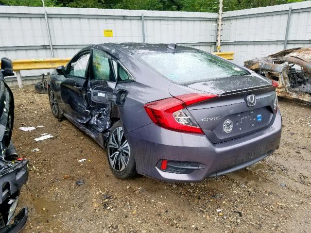 2HGFC1F31HH642762 - 2017 HONDA CIVIC EX GRAY photo 3