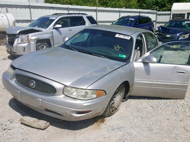 1G4HP54K444126170 - 2004 BUICK LESABRE CU SILVER photo 2