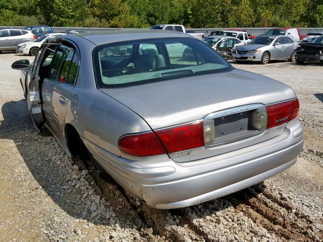 1G4HP54K444126170 - 2004 BUICK LESABRE CU SILVER photo 3