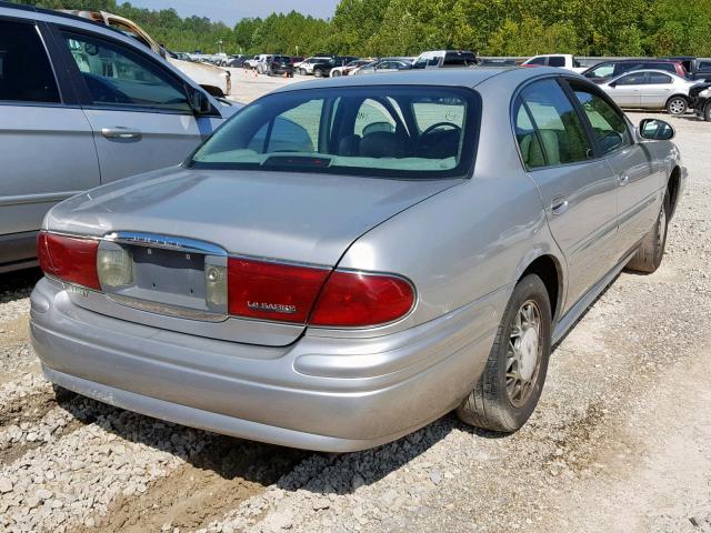 1G4HP54K444126170 - 2004 BUICK LESABRE CU SILVER photo 4