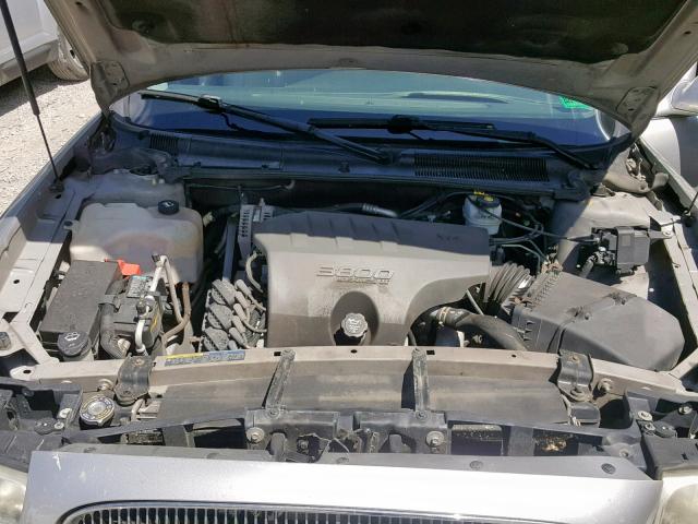 1G4HP54K444126170 - 2004 BUICK LESABRE CU SILVER photo 7