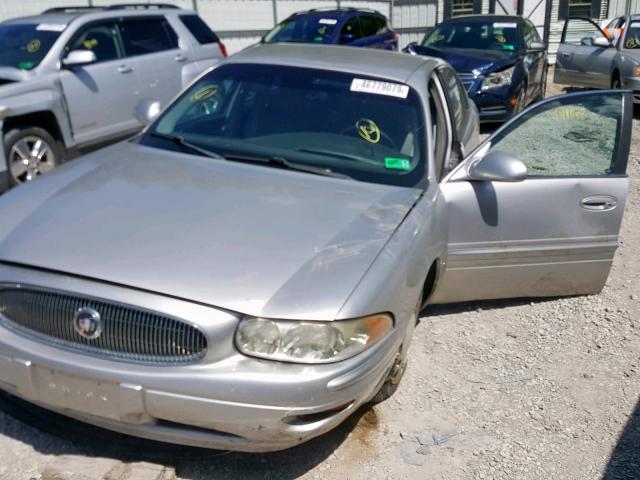 1G4HP54K444126170 - 2004 BUICK LESABRE CU SILVER photo 9