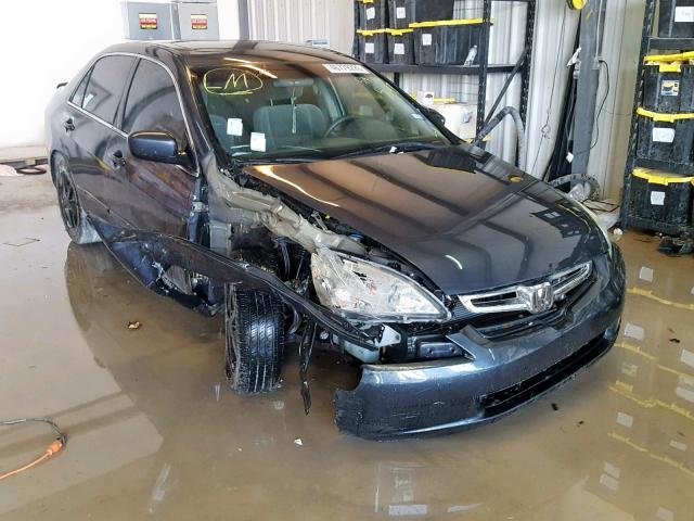 1HGCM56745A105047 - 2005 HONDA ACCORD EX CHARCOAL photo 1