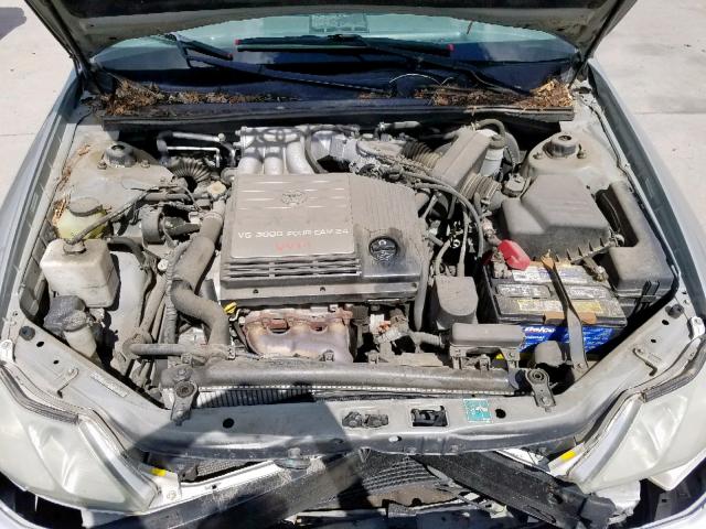 4T1BF28B33U328627 - 2003 TOYOTA AVALON SILVER photo 7