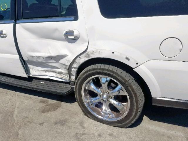 5LMFU27566LJ27296 - 2006 LINCOLN NAVIGATOR WHITE photo 9
