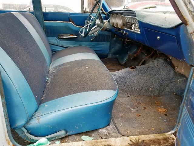 3F42T291490 - 1963 FORD FAIRLANE BLUE photo 5