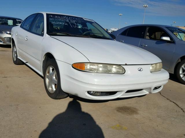 1G3NL52F33C262402 - 2003 OLDSMOBILE ALERO GL WHITE photo 1