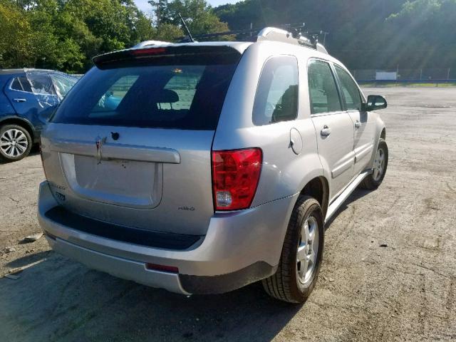 2CKDL73F376043713 - 2007 PONTIAC TORRENT SILVER photo 4