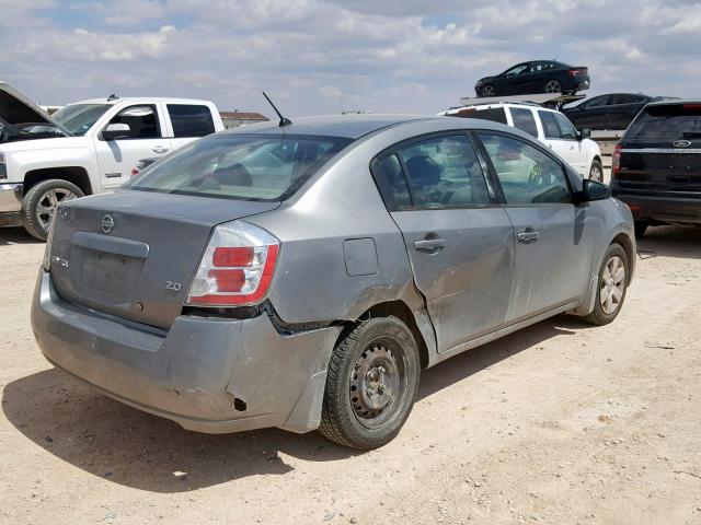 3N1AB61EX7L629938 - 2007 NISSAN SENTRA SE- GRAY photo 4