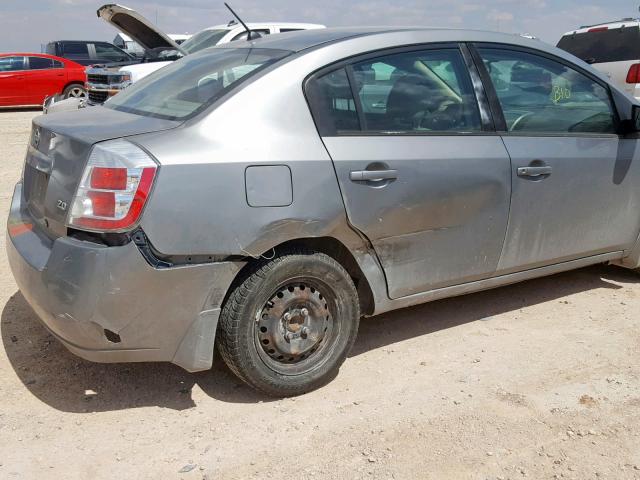 3N1AB61EX7L629938 - 2007 NISSAN SENTRA SE- GRAY photo 9