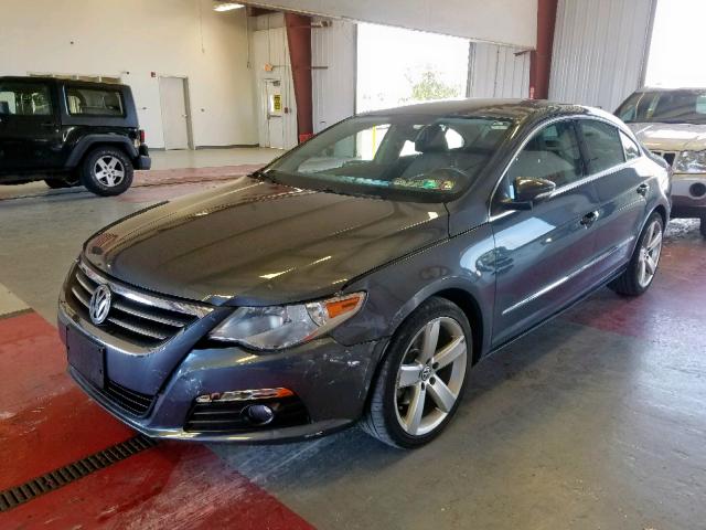 WVWHN7AN1BE731193 - 2011 VOLKSWAGEN CC LUXURY GRAY photo 2