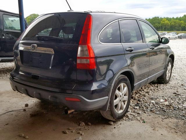 JHLRE48728C024654 - 2008 HONDA CR-V EXL BLACK photo 4