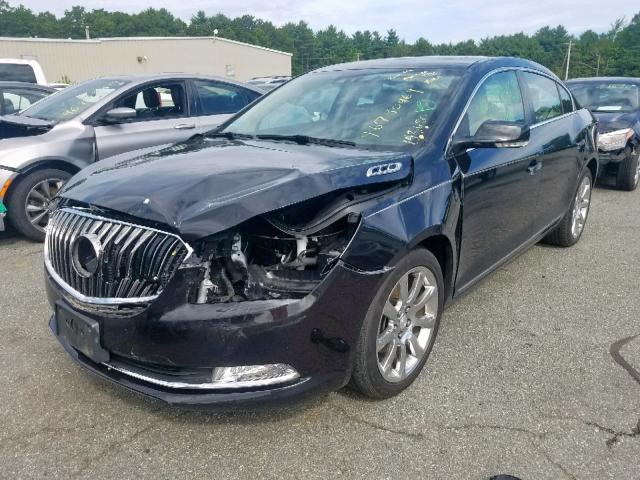 1G4GD5G35EF168717 - 2014 BUICK LACROSSE P BLACK photo 2