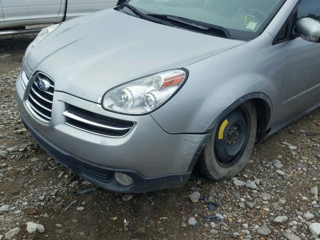 4S4WX82C164423971 - 2006 SUBARU B9 TRIBECA SILVER photo 9