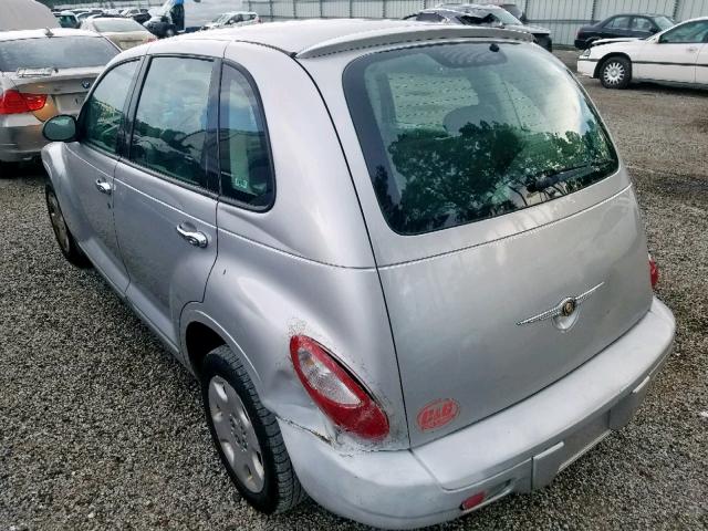 3A8FY48B28T165345 - 2008 CHRYSLER PT CRUISER GRAY photo 3