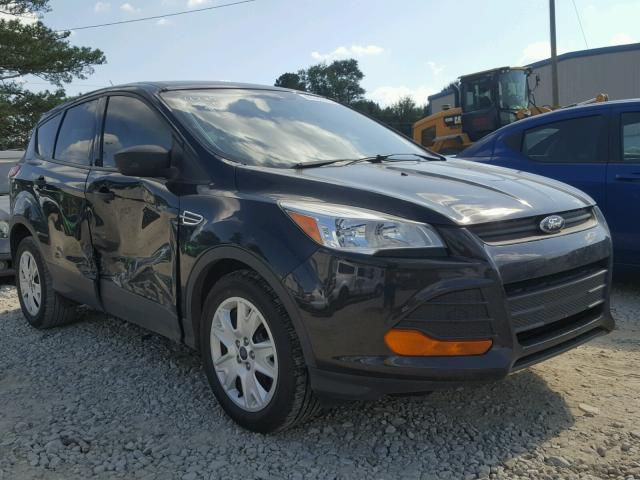 1FMCU0F77EUD44345 - 2014 FORD ESCAPE S BLACK photo 1