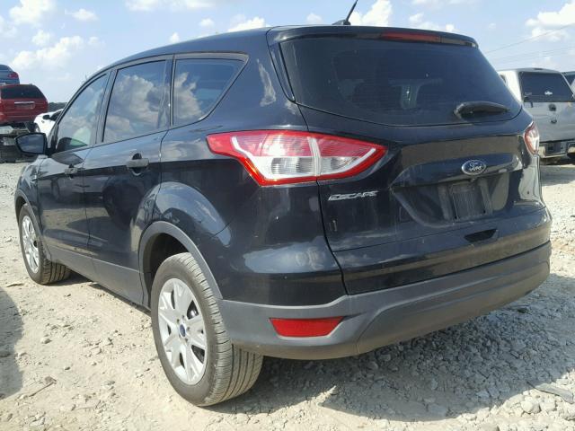 1FMCU0F77EUD44345 - 2014 FORD ESCAPE S BLACK photo 3