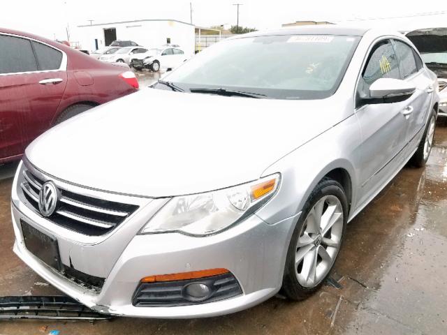 WVWHL7AN8AE502269 - 2010 VOLKSWAGEN CC LUXURY SILVER photo 2