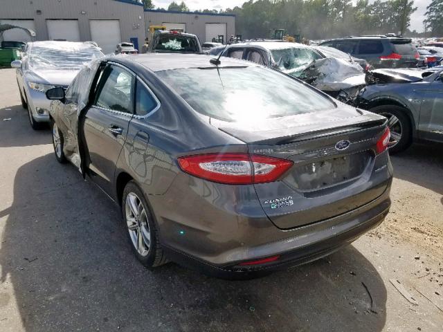 3FA6P0SUXFR281471 - 2015 FORD FUSION TIT GRAY photo 3