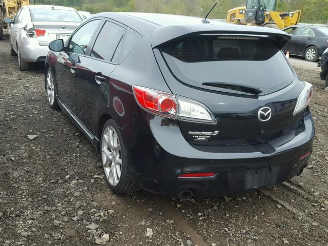 JM1BL1K31B1463923 - 2011 MAZDA SPEED 3 BLACK photo 3