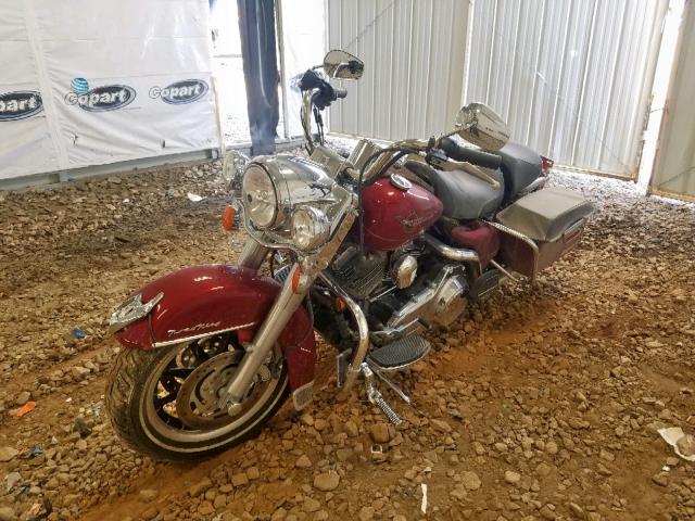 1HD1FB4137Y678060 - 2007 HARLEY-DAVIDSON FLHR RED photo 2