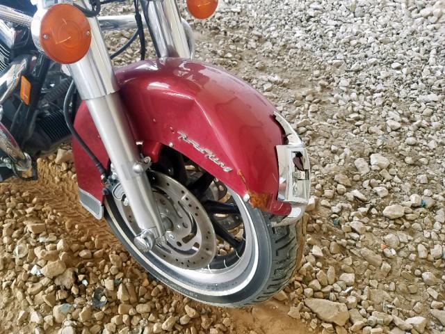 1HD1FB4137Y678060 - 2007 HARLEY-DAVIDSON FLHR RED photo 9