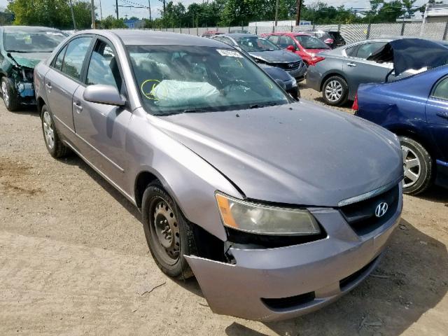 KMHET46C96A144392 - 2006 HYUNDAI SONATA GL SILVER photo 1