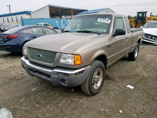 1FTZR45E53TA26640 - 2003 FORD RANGER SUP TAN photo 2