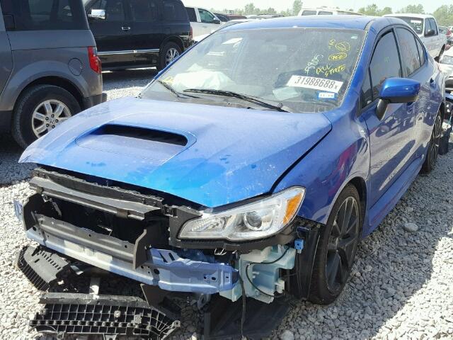 JF1VA1C65J9809893 - 2018 SUBARU WRX PREMIU BLUE photo 2