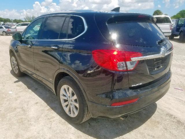 LRBFXBSA5HD004300 - 2017 BUICK ENVISION E BLACK photo 3