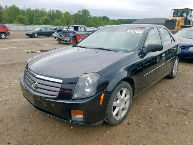 1G6DP567950108707 - 2005 CADILLAC CTS HI FEA BLACK photo 2