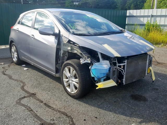 KMHD35LH0EU209807 - 2014 HYUNDAI ELANTRA GT SILVER photo 1