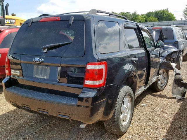 1FMCU03779KC68079 - 2009 FORD ESCAPE XLT BLACK photo 4