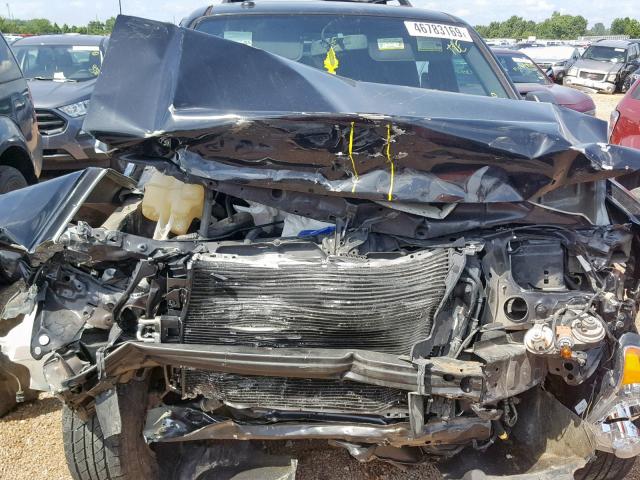 1FMCU03779KC68079 - 2009 FORD ESCAPE XLT BLACK photo 7