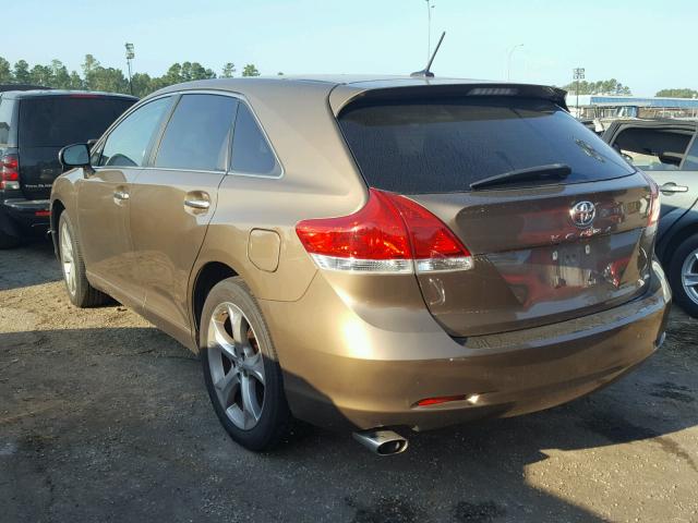 4T3BK11A59U020821 - 2009 TOYOTA VENZA BASE BROWN photo 3