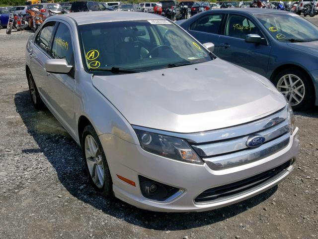 3FAHP0JG2BR311190 - 2011 FORD FUSION SEL SILVER photo 1