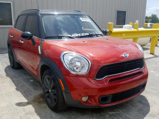 WMWZC3C55DWM28380 - 2013 MINI COOPER S C RED photo 1