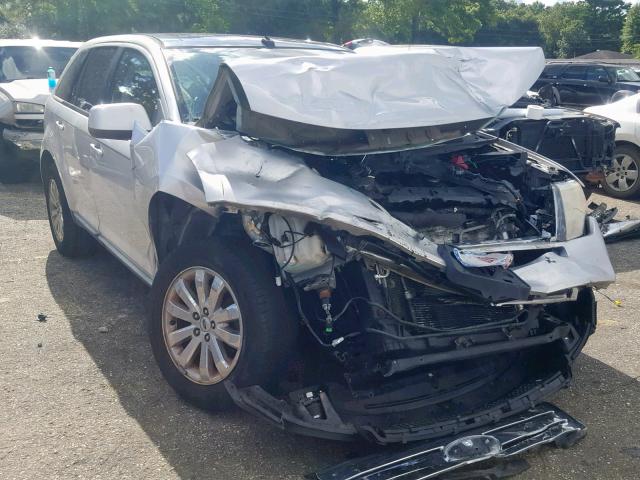 2FMDK3JC1ABB35828 - 2010 FORD EDGE SEL SILVER photo 1