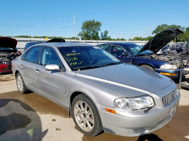 YV1TH59H741351638 - 2004 VOLVO S80 2.5T SILVER photo 1